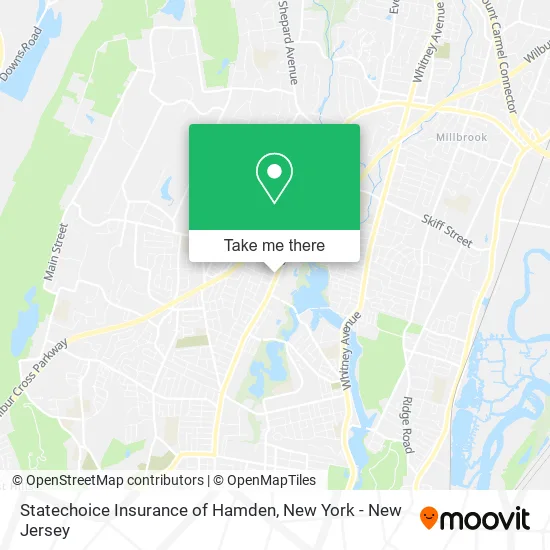 Statechoice Insurance of Hamden map