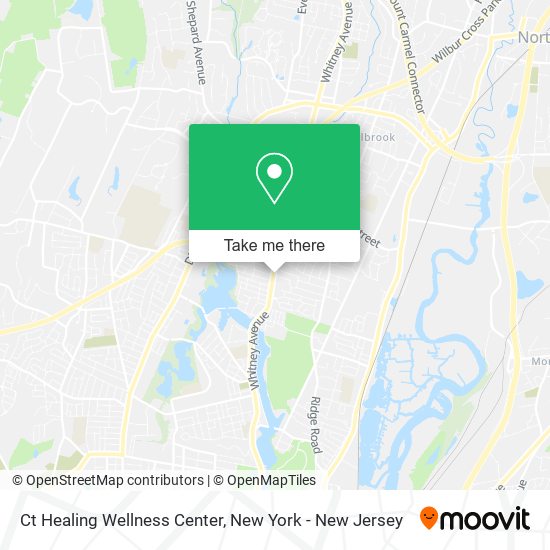 Mapa de Ct Healing Wellness Center