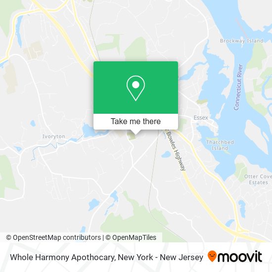 Mapa de Whole Harmony Apothocary