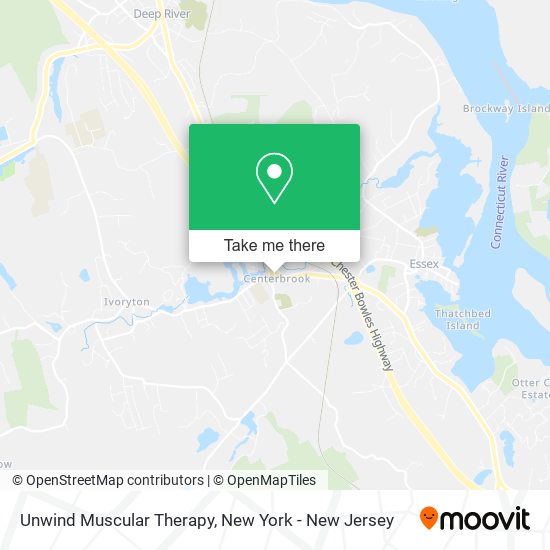 Mapa de Unwind Muscular Therapy
