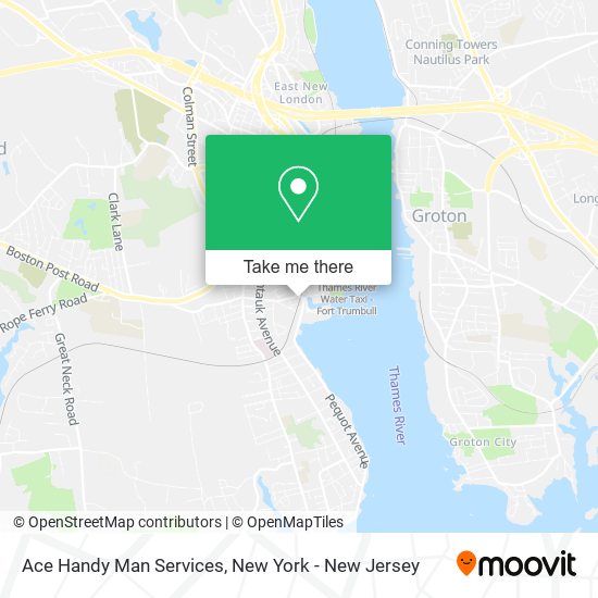 Ace Handy Man Services map