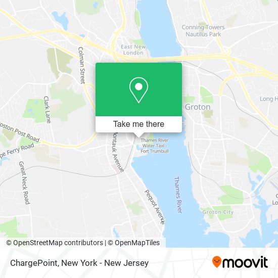 ChargePoint map