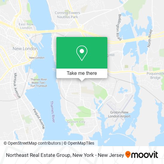 Mapa de Northeast Real Estate Group