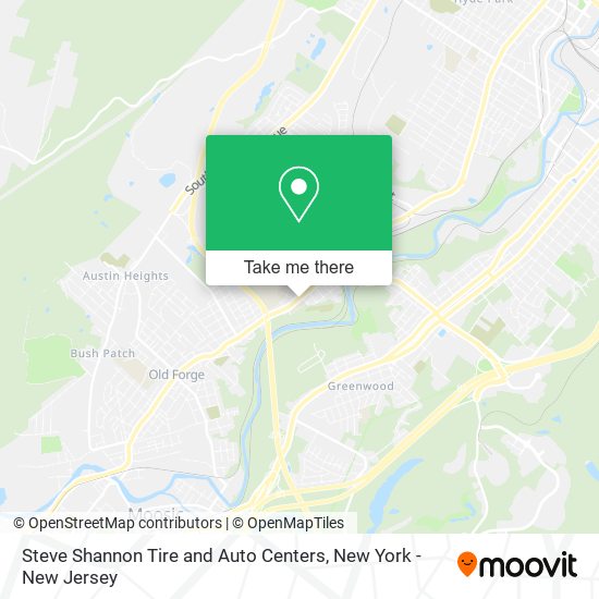 Mapa de Steve Shannon Tire and Auto Centers