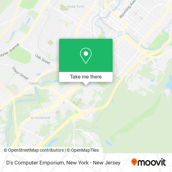 D's Computer Emporium map