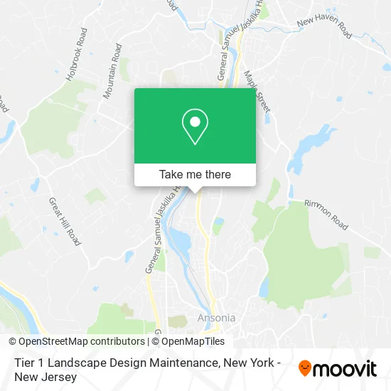 Mapa de Tier 1 Landscape Design Maintenance