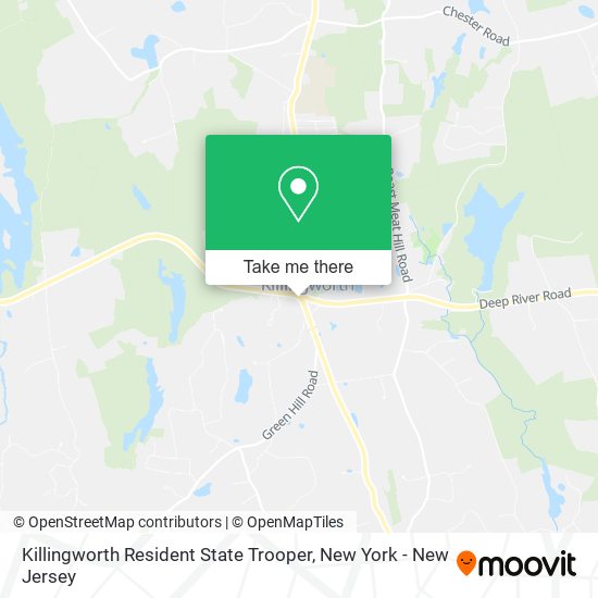 Mapa de Killingworth Resident State Trooper