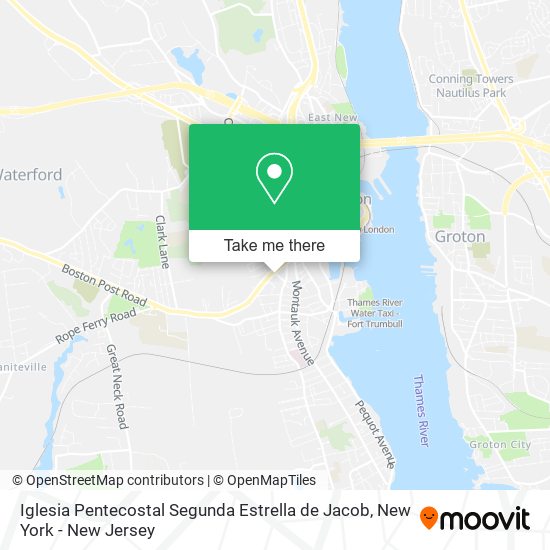 Iglesia Pentecostal Segunda Estrella de Jacob map