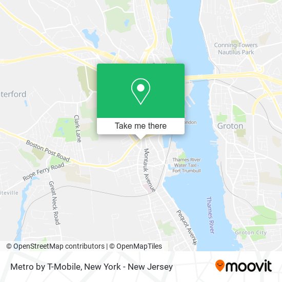Mapa de Metro by T-Mobile