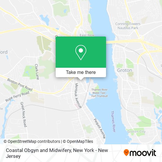 Mapa de Coastal Obgyn and Midwifery