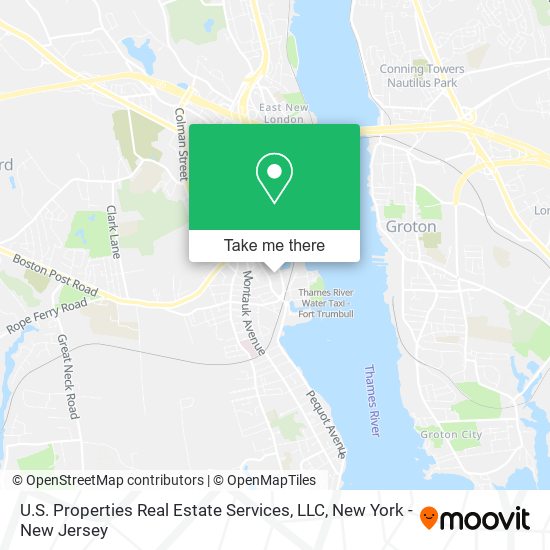 U.S. Properties Real Estate Services, LLC map