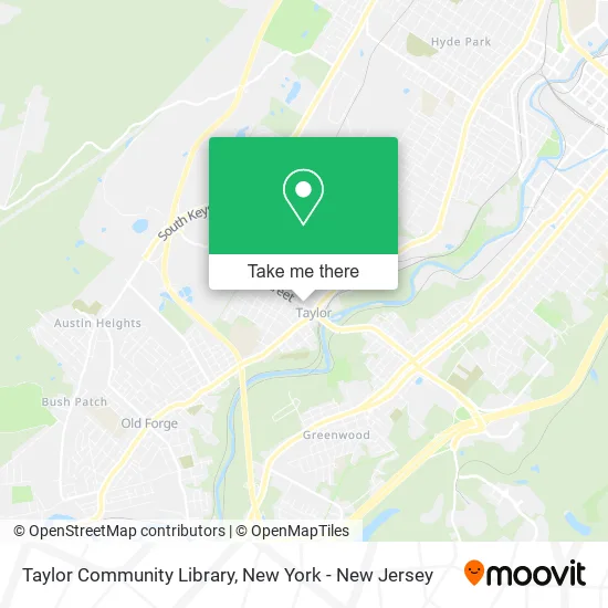 Taylor Community Library map