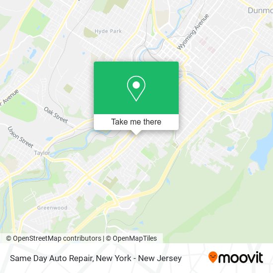 Mapa de Same Day Auto Repair