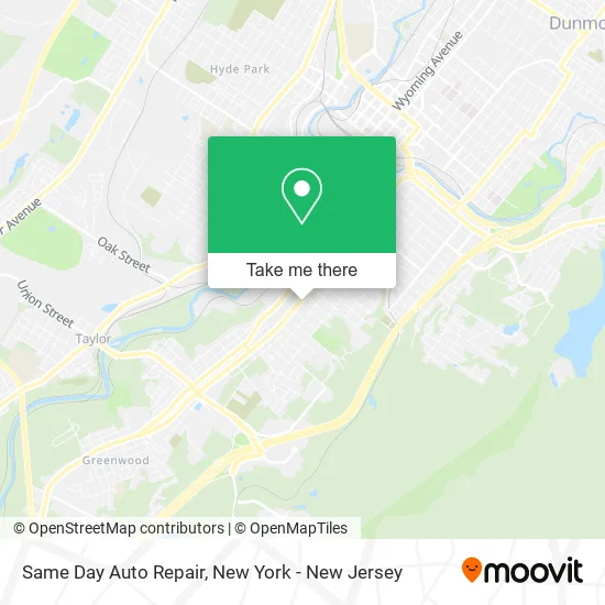 Same Day Auto Repair map
