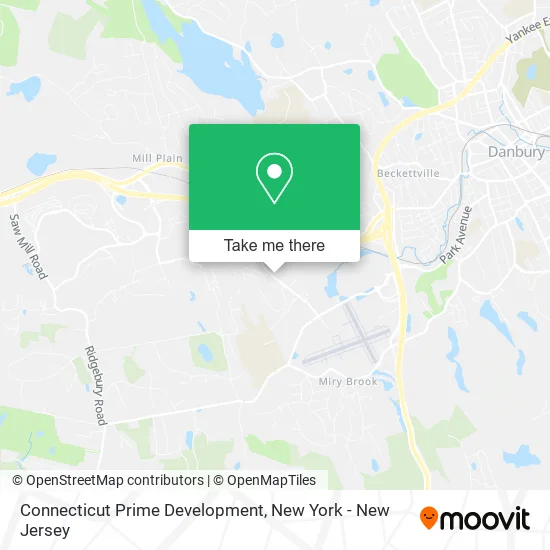 Connecticut Prime Development map