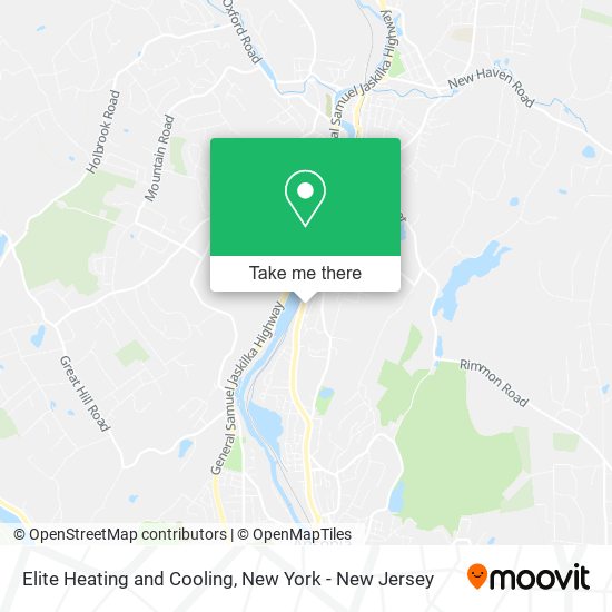 Elite Heating and Cooling map