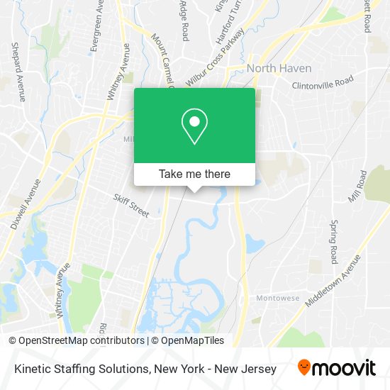 Mapa de Kinetic Staffing Solutions