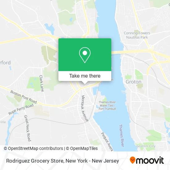 Rodriguez Grocery Store map