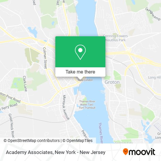 Academy Associates map