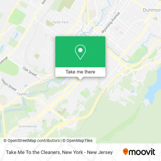 Take Me To the Cleaners map