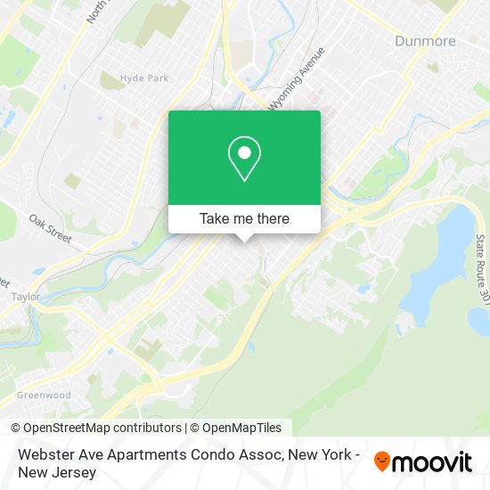 Mapa de Webster Ave Apartments Condo Assoc