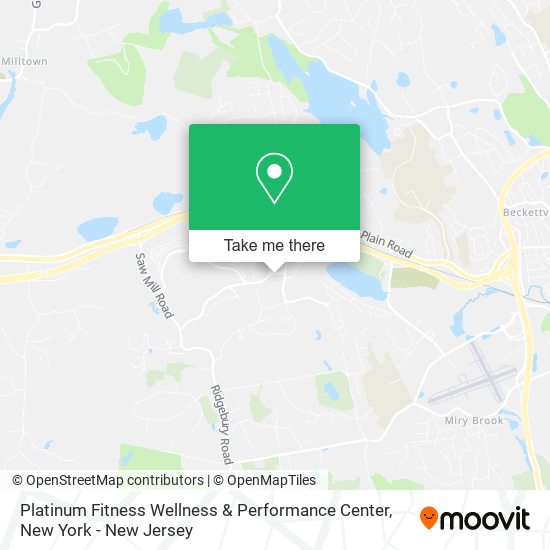 Mapa de Platinum Fitness Wellness & Performance Center