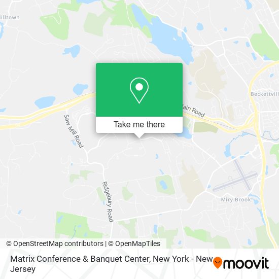 Matrix Conference & Banquet Center map