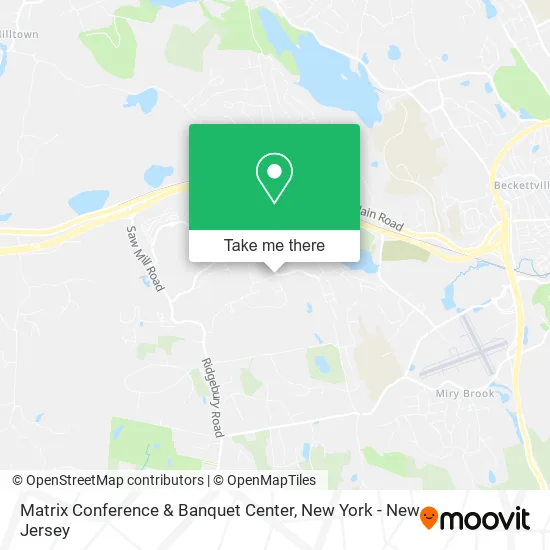 Matrix Conference & Banquet Center map