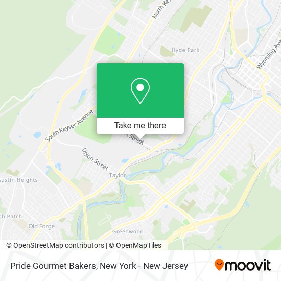 Mapa de Pride Gourmet Bakers