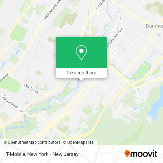 T-Mobile map