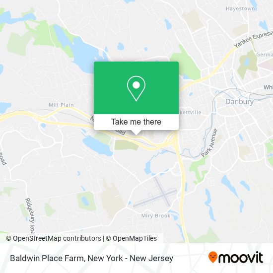 Mapa de Baldwin Place Farm
