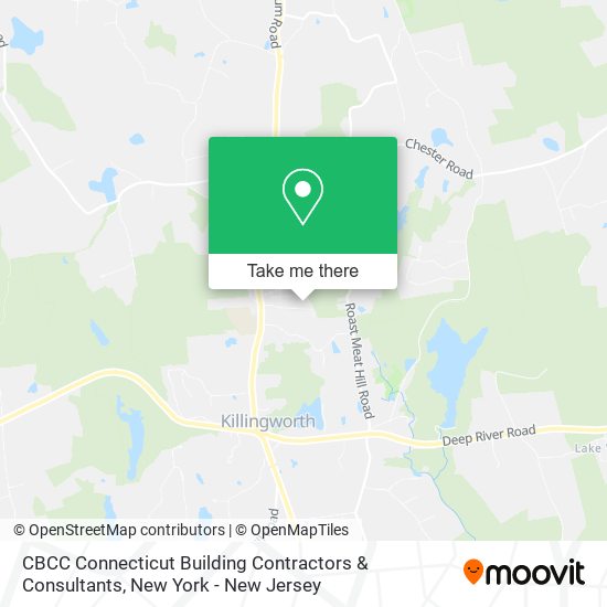 Mapa de CBCC Connecticut Building Contractors & Consultants