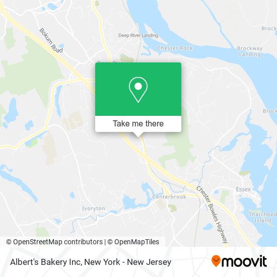 Mapa de Albert's Bakery Inc