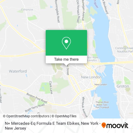 N+ Mercedes-Eq Formula E Team Ebikes map