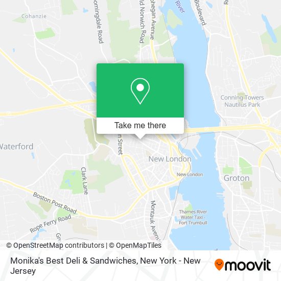 Mapa de Monika's Best Deli & Sandwiches