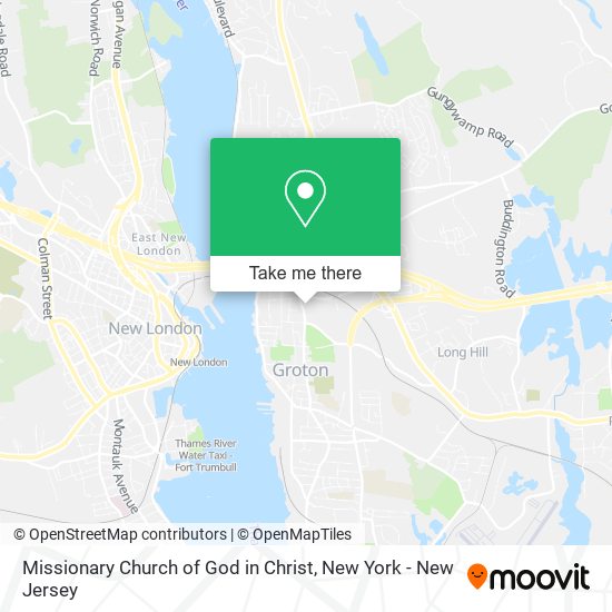 Missionary Church of God in Christ map