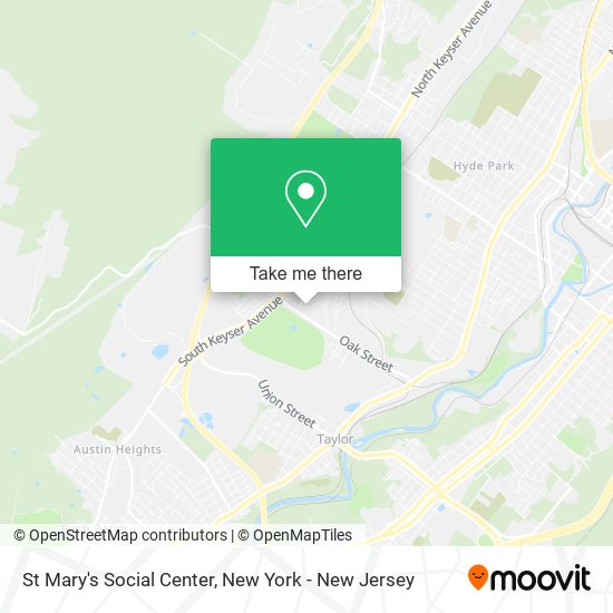 St Mary's Social Center map