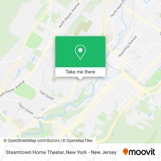 Steamtown Home Theater map