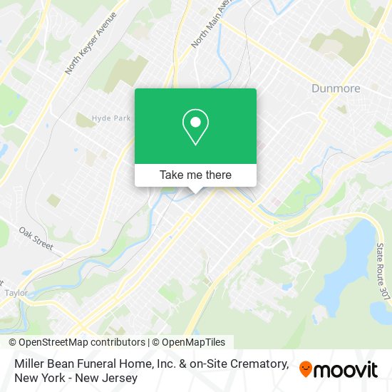 Miller Bean Funeral Home, Inc. & on-Site Crematory map