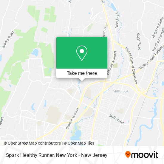 Spark Healthy Runner map