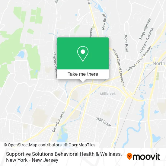 Supportive Solutions Behavioral Health & Wellness map