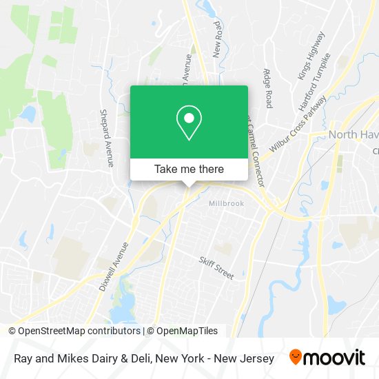 Mapa de Ray and Mikes Dairy & Deli