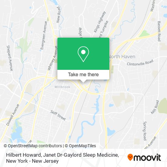 Hilbert Howard, Janet Dr-Gaylord Sleep Medicine map