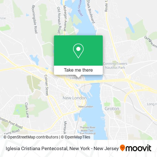 Iglesia Cristiana Pentecostal map