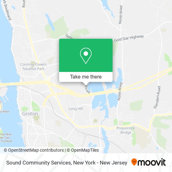 Mapa de Sound Community Services