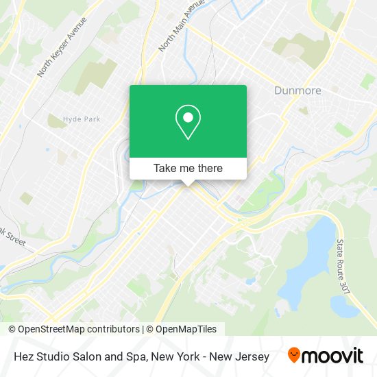 Mapa de Hez Studio Salon and Spa