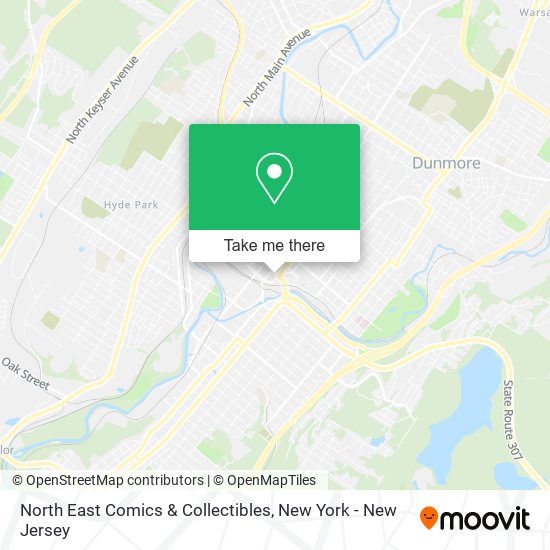 North East Comics & Collectibles map