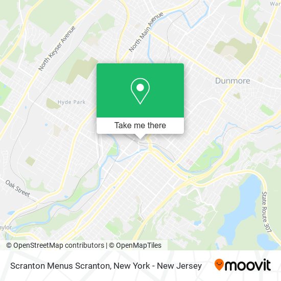 ¿Cómo llegar a Scranton Menus Scranton en New York - New Jersey en ...