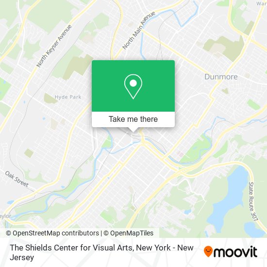 The Shields Center for Visual Arts map