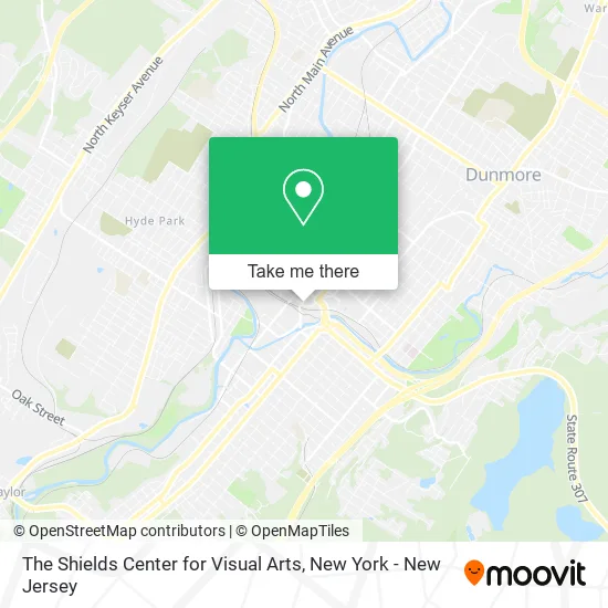 The Shields Center for Visual Arts map